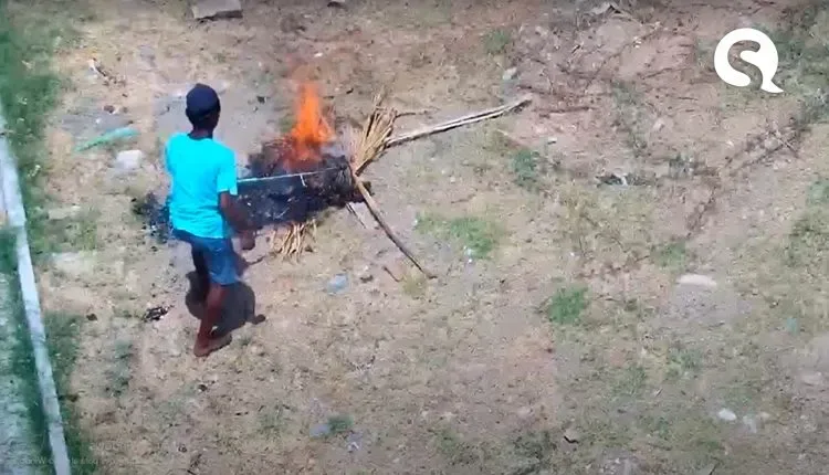 Equipe do Sistema de Videomonitoramento do Município identifica suspeito por furto de fios de energia