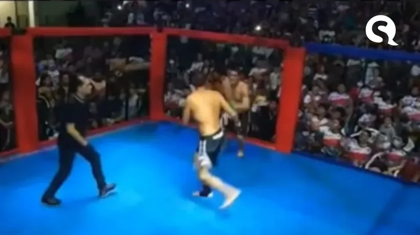 Prefeito de cidade do Amazonas e ex-vereador da oposição lutam em ringue de MMA