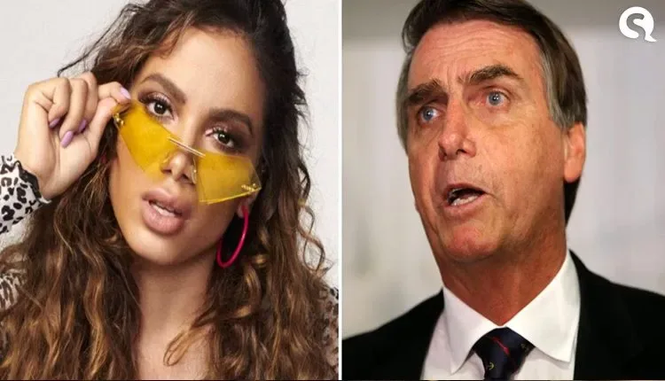 Deputado pede prisão de Anitta ao STF após protesto contra Bolsonaro