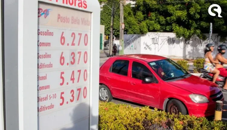 Após 5 semanas de queda, preço do litro da gasolina volta a subir no Ceará
