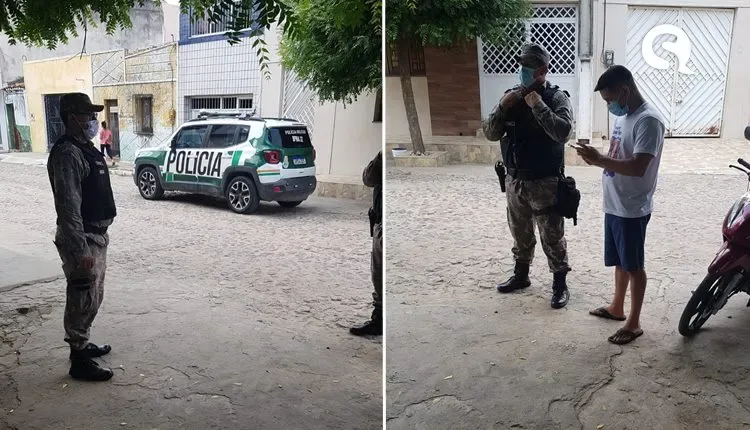 Polícia Militar Ambiental realiza vistoria para apurar corte de árvores históricas em Santana do Acaraú
