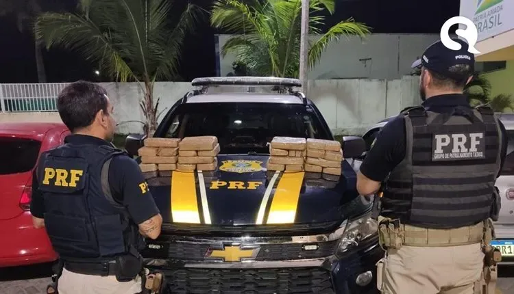 PRF apreende cocaína avaliada em mais de 3 milhões de reais em Camocim-CE