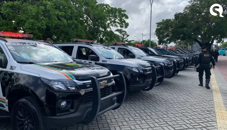 Polícia Militar do Ceará recebe 82 novos veículos nesta terça-feira; mais 54 são esperados