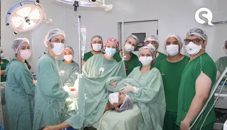 Santa Casa de Sobral realiza primeiro parto cesáreo humanizado
