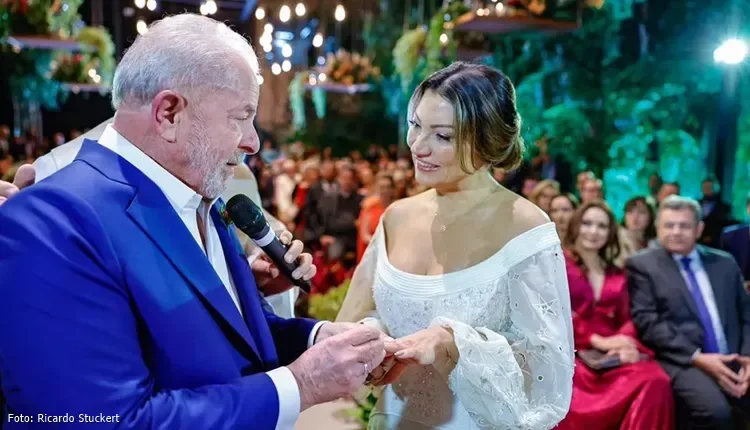 Lula se casa com Janja em cerimônia com amigos e políticos em SP
