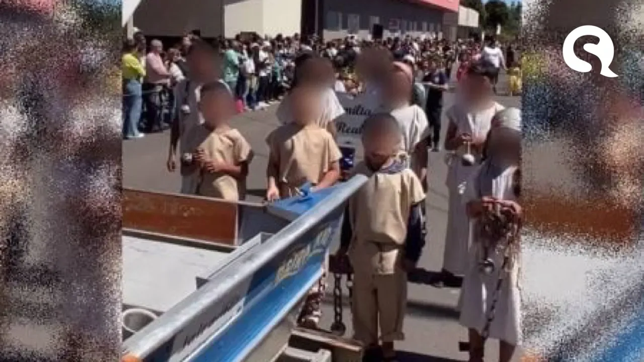 MP vai investigar desfile com crianças negras vestidas como escravas