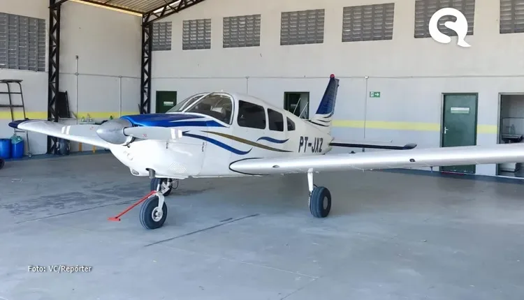 Piloto é preso e avião apreendido em Quixadá, Interior do Ceará