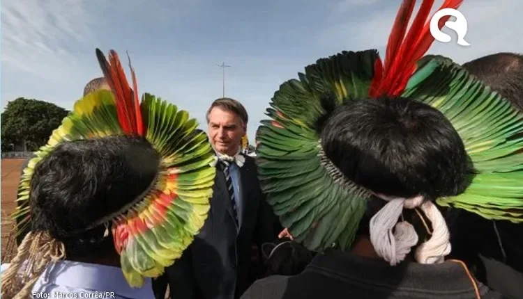 Bolsonaro diz que dobrar área indígena é o “fim do agronegócio”