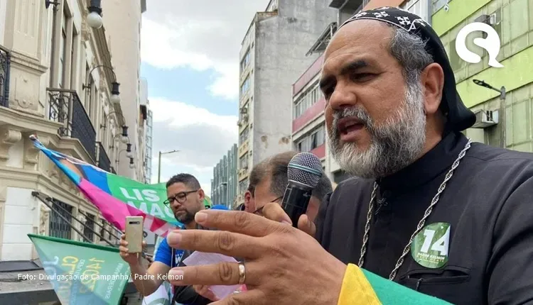Candidato do PTB à Presidência, Padre Kelmon já recebeu auxílio emergencial