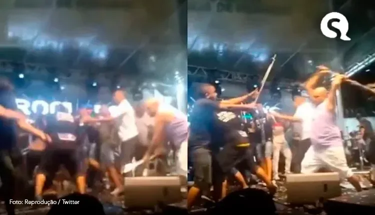 Banda Psirico se envolve em briga generalizada na Bahia