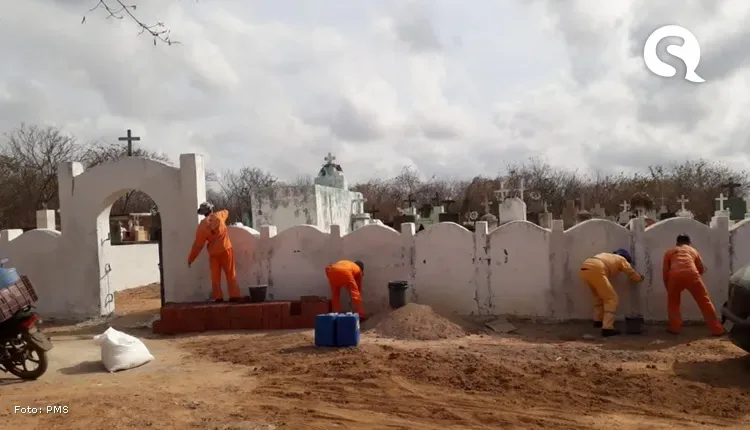 Prefeitura de Sobral realiza manutenção e limpeza dos cemitérios públicos para o Dia de Finados