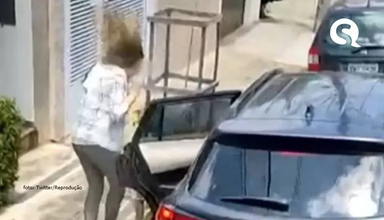 Mulher discute com criminosos e é baleada de raspão em tentativa de assalto