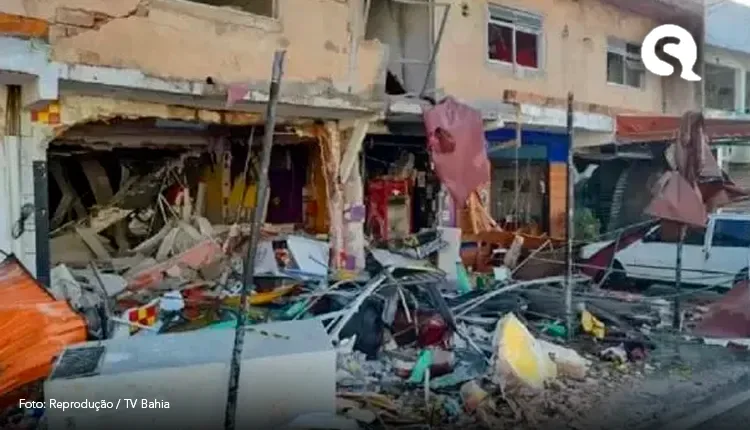 Explosão por vazamento de gás causa destruição em bairro de Salvador