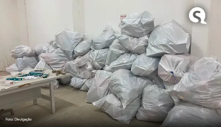 Receita Federal apreende 25 toneladas de produtos contrabandeados e falsificados em lojas de Juazeiro do Norte, no Ceará