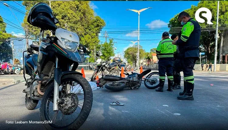 Suspeito de realizar assaltos morre em acidente de moto no bairro Benfica