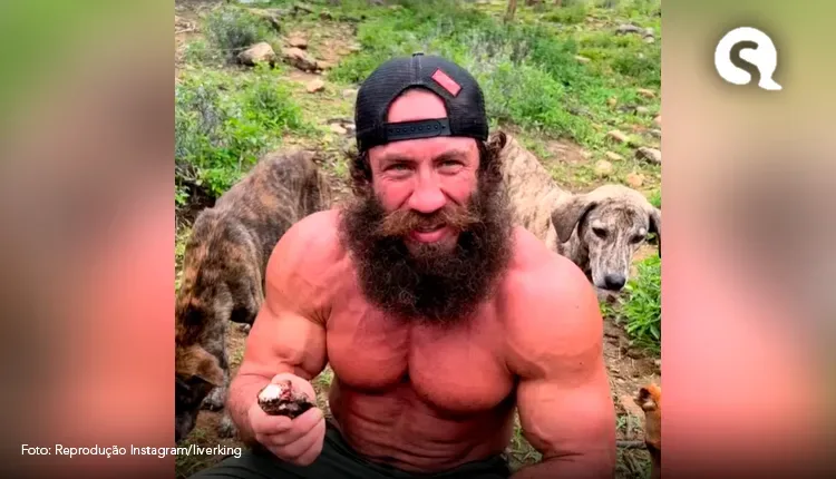 Fisiculturista conhecido como ‘rei do fígado’ por fazer dieta de carne crua se desculpa após ser ‘desmascarado’