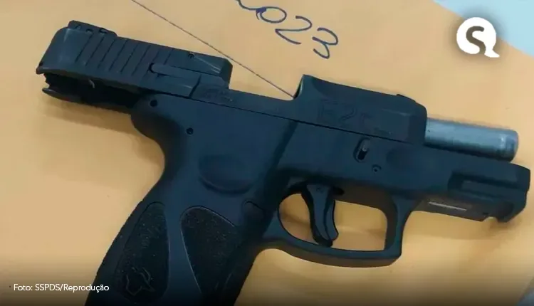 Vigilante é preso com arma de subtenente do Exército morto durante assalto em Fortaleza