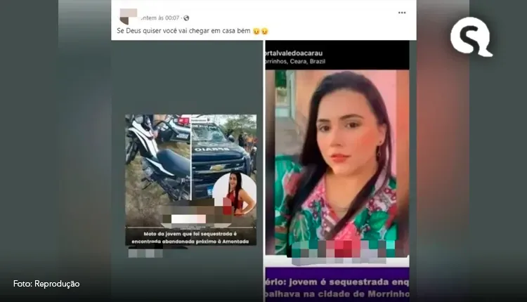 Preso por morte de garota no Ceará ‘torceu’ para que ela fosse achada durante buscas