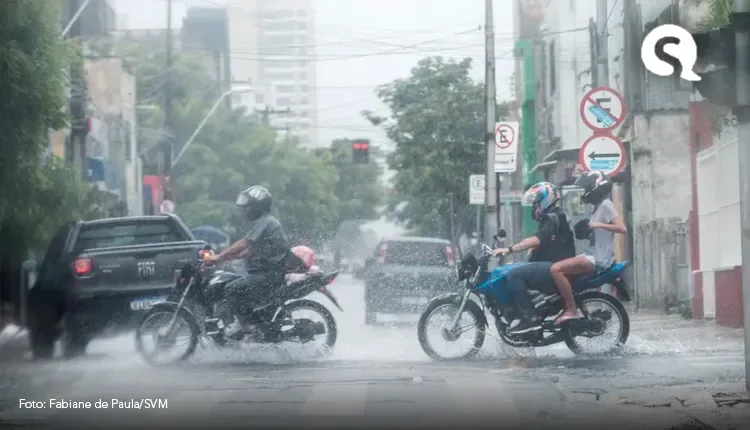 Ceará tem previsão é de chuvas com raios e rajadas de vento