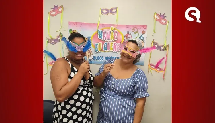Santa Casa de Sobral realiza baile de máscaras com mães de bebês prematuros