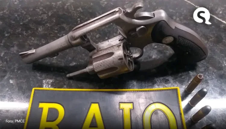 PM apreende arma de fogo no bairro Terrenos Novos em Sobral