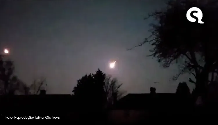 Asteroide entra na atmosfera da Terra e causa clarão em partes do Reino Unido e da França
