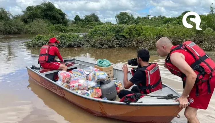 Comunidades com 24 famílias ficam isoladas após fortes chuvas em Sobral, no norte do Ceará