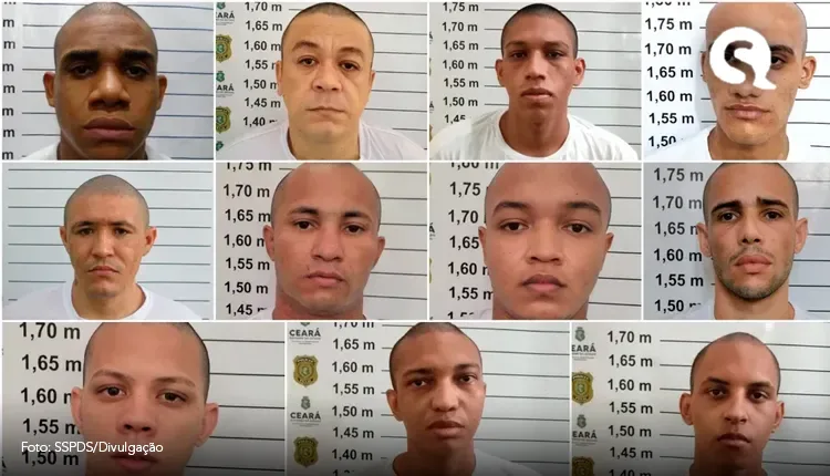 Veja quem são os 11 fugitivos de penitenciária na Grande Fortaleza