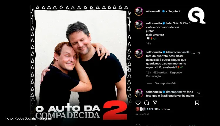 “O Auto da Compadecida” ganhará sequência após 25 anos; saiba mais