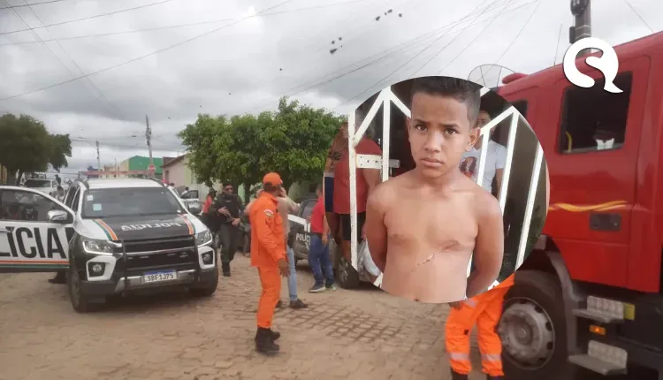 Garoto de 7 anos morre em incêndio em casa no interior do Ceará