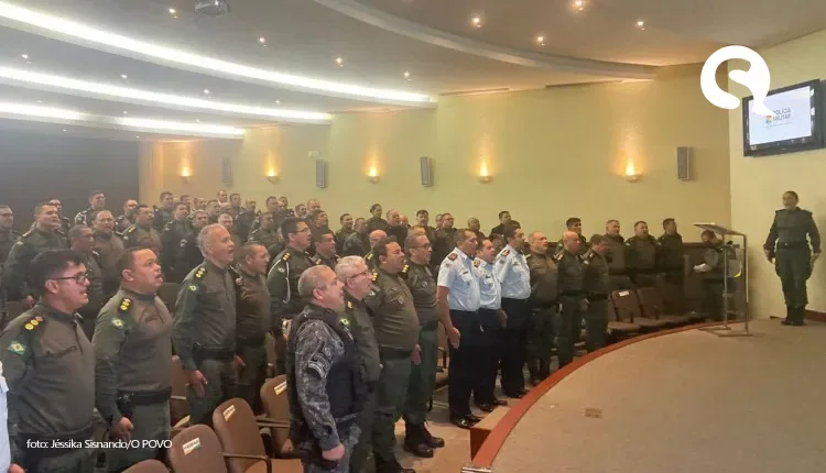 Polícia Militar do Ceará passa por capacitação sobre policiamento escolar