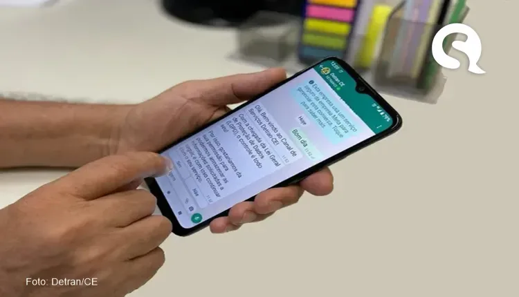Detran-CE disponibiliza documento de veículos através do WhatsApp