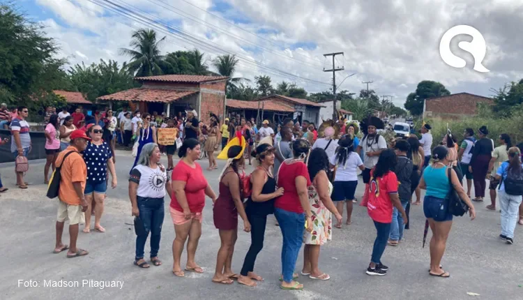 Comunidades indígenas do Ceará protestam contra o Marco Temporal
