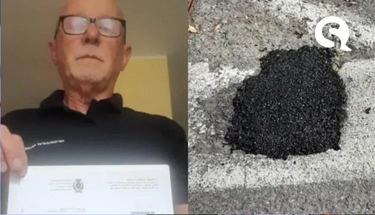 Homem recebe multa de R$ 4,7 mil por consertar buraco em rua na Itália