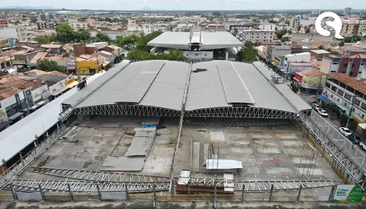 Obras do Mercado Central de Sobral avançam