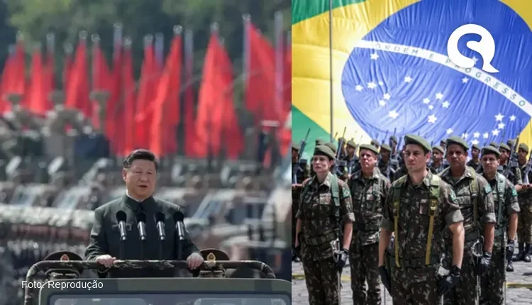 Maior site chinês debocha do Exército Brasileiro: “Brasil é bom no futebol, mas não em guerra”