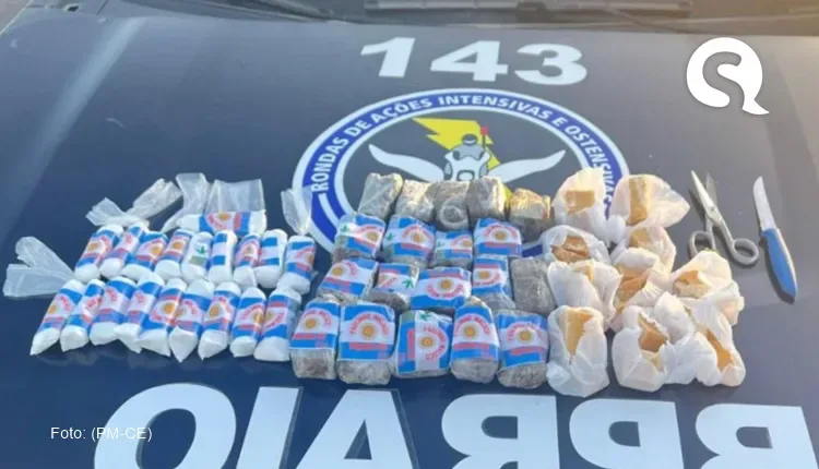 Mulher é presa por transporte de drogas em Crateús