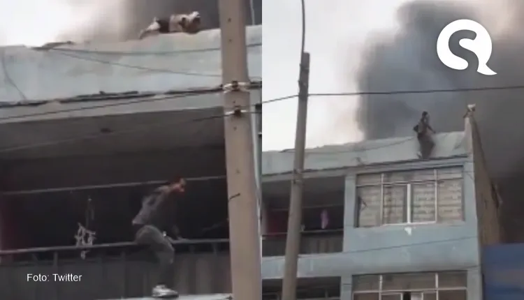 Homem em situação de rua escala prédio em chamas e salva 25 cachorros no Peru