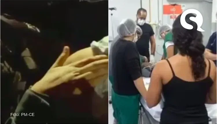 Menino de 2 anos é salvo por policiais após se engasgar durante convulsão, em Juazeiro do Norte