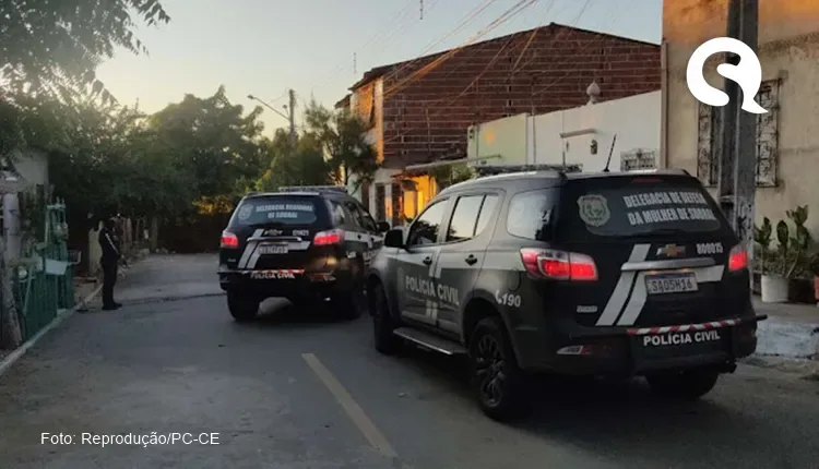 Policiais da delegacia da defesa da mulher prendem indivíduo acusado de estupro de vulnerável contra própria filha, em Sobral