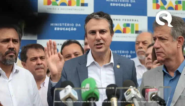 Ministro Camilo Santana lamenta morte de aluna em escola no Paraná e diz que redes sociais devem ser regulamentadas