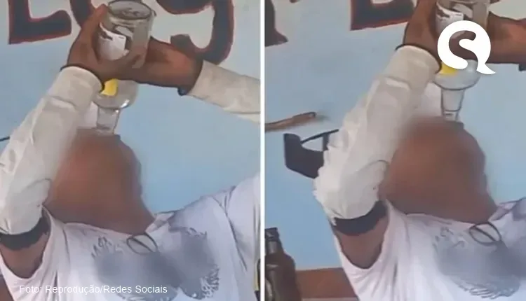 Homem morre após beber um litro de pinga em aposta “bebeu, ganhou”
