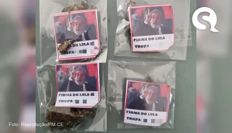 Mulher é presa no Ceará com droga embalada com imagem do presidente Lula