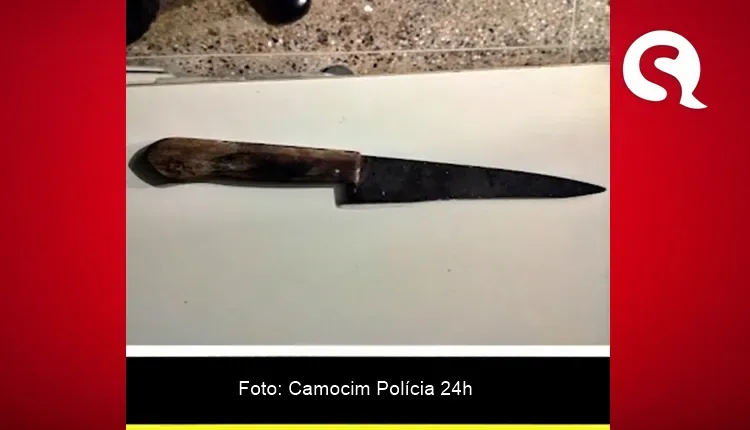 Pm’s da P.O.G prendem indivíduo suspeito de tentar matar seu irmão a golpes de faca em Granja