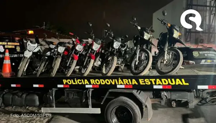 PMCE prende suspeito por receptação e recupera oito motos e uma caminhonete em Tianguá