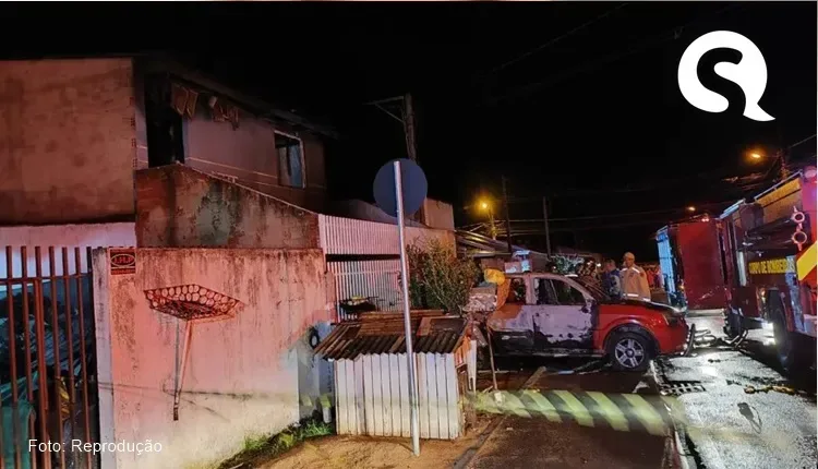Marido inconformado com separação põe fogo em casa e mata família em Curitiba