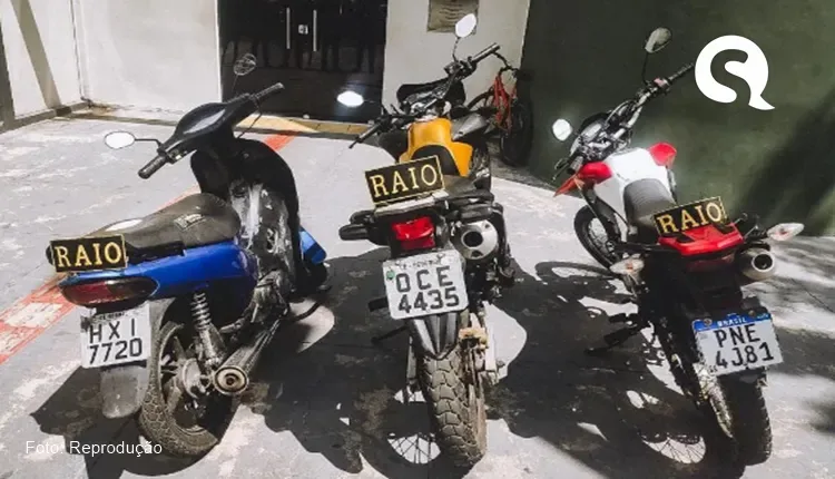 CPRAIO recupera três motocicletas roubadas, em Sobral