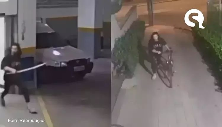 “Samurai de BH”: Homem evita roubo de bicicletas usando uma espada katana