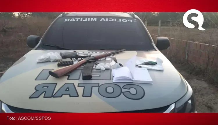 Dois homens são presos em posse de arma e drogas durante Operação Focus em Itapipoca