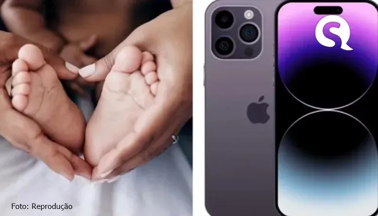 Casal é preso após vender o próprio filho de oito meses para comprar iPhone 14